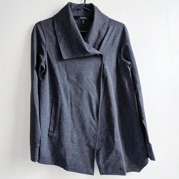 Like New Kensie asymmetrical jacket size S - Picture 3 of 8